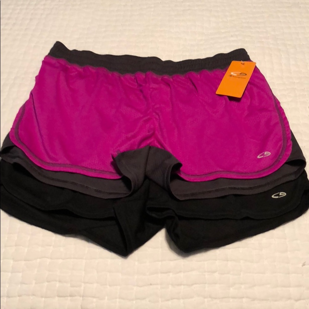 TWO Champion Duo Dry athletic shorts, L